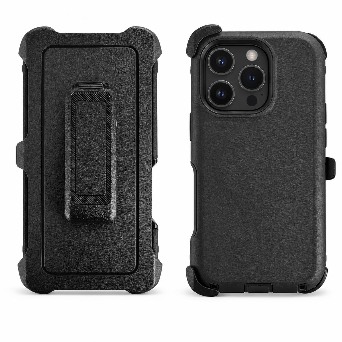 Holster Case with Belt Clip for iPhone in Black