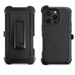 3-Piece Rugged Case with Holster for iPhone