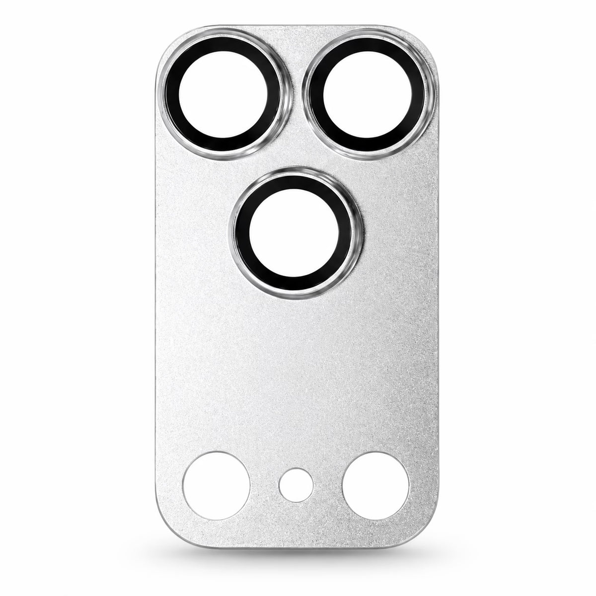 Metal Camera Lens Protector for iPhone 17 Pro & 18 Pro in Silver