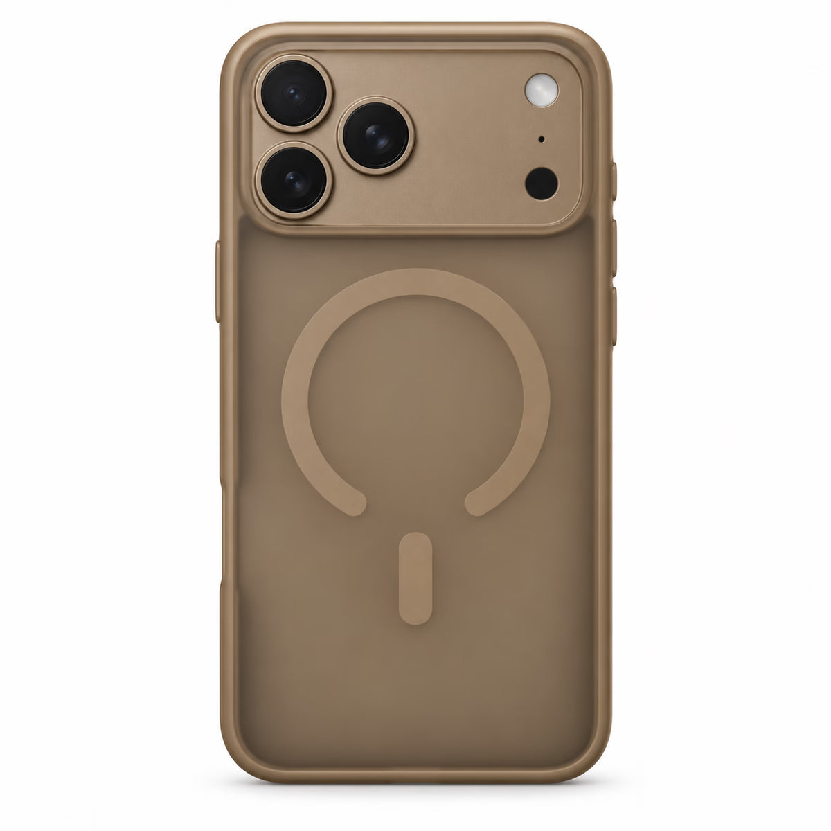 Smoke MagSafe Case for iPhone in Gold