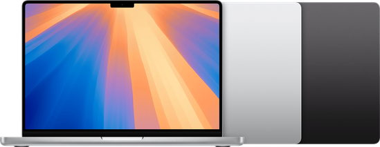 MacBook Pro 14-inch (M4, 2024) - all colours