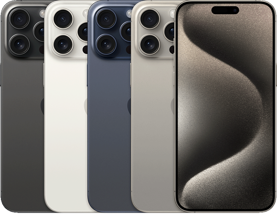 iPhone 15 Pro Max - all colours