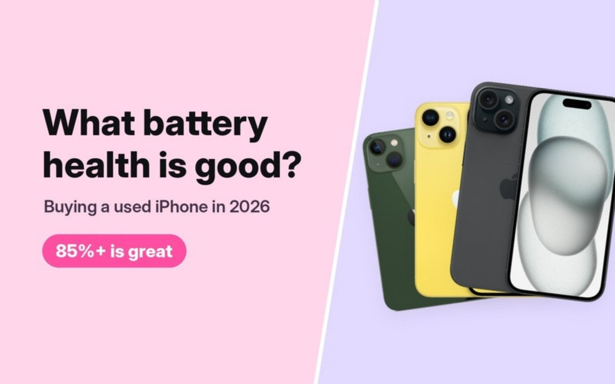 iPhone battery health: what percentage is good when buying a used iPhone