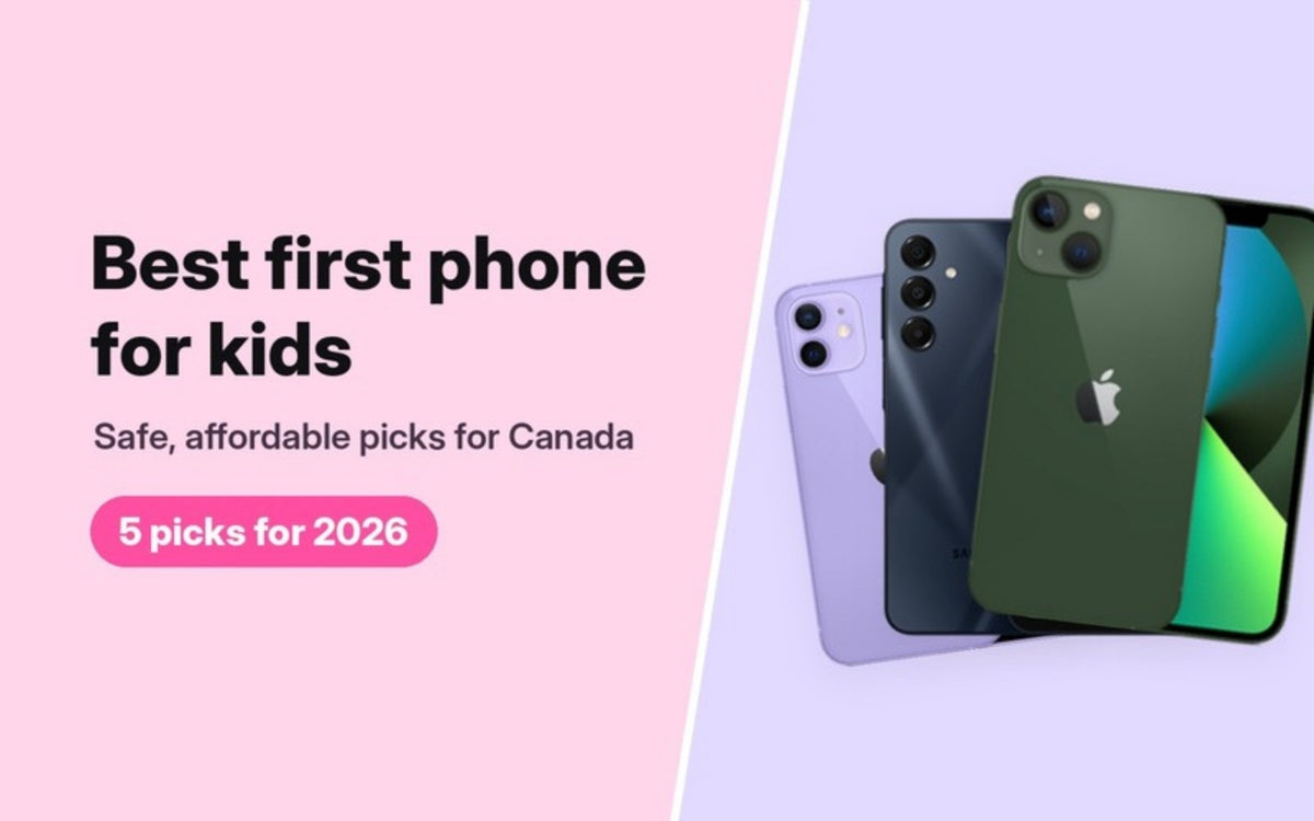 Best first phone for kids in Canada 2026
