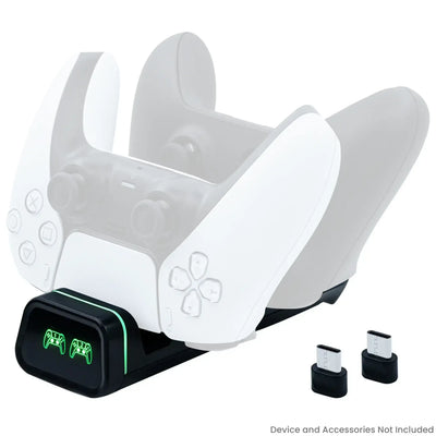 DOBE Dual Controller Charging Dock for PS5 DualSense