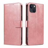Pink phone wallet case with card slots