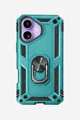 Armour Ring Case for iPhone in Teal
