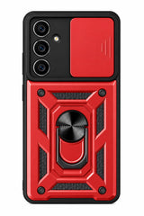Armour Ring Case for Samsung Galaxy in Red