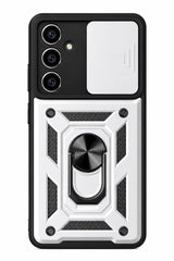 Armour Ring Case for Samsung Galaxy in Silver
