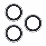 Camera lens protector rings, silver
