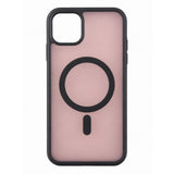 Smoke MagSafe case for iPhone 11, pink