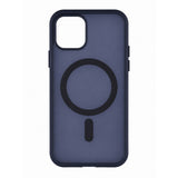 Smoke MagSafe case for iPhone 12 and 12 Pro, navy blue