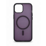 Smoke MagSafe case for iPhone 13-15, deep purple