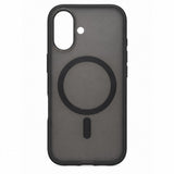 Smoke MagSafe case for iPhone 16 and 17, black