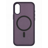 Smoke MagSafe case for iPhone 16 and 17, deep purple