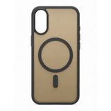 Smoke MagSafe case for iPhone 16 and 17, gold