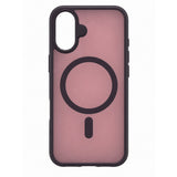 Smoke MagSafe case for iPhone 16 and 17, pink