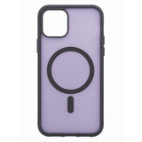 Light purple smoke MagSafe case for iPhone 12 to 15