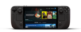 Steam Deck OLED handheld, front view