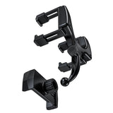 Rearview mirror phone mount, parts