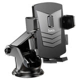 Dashboard clamp car phone mount, front view