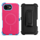 Holster Case with Belt Clip for iPhone in Hot Pink