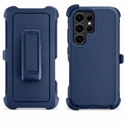 3-Piece Rugged Case with Holster for Samsung Galaxy