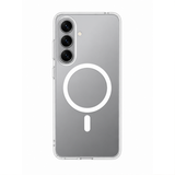 Clear magnetic case for Samsung Galaxy S25 FE camera layout