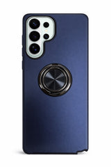 Ring Stand Case for Samsung Galaxy in Navy Blue