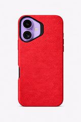 Rugged Grip Case for iPhone in Red