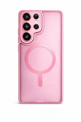 Smoke Magnetic Case for Samsung Galaxy in Pink