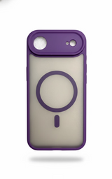 Smoke MagSafe Case for iPhone in Deep Purple