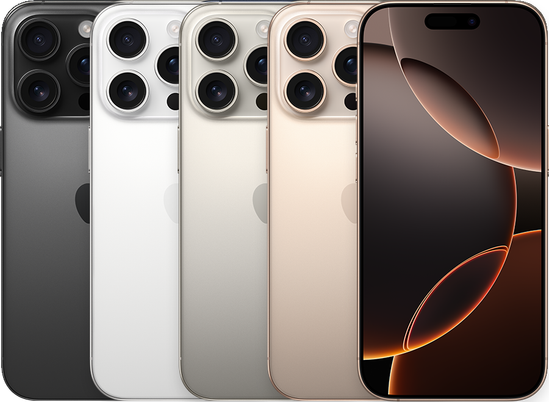 iPhone 16 Pro - all colours
