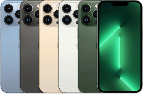 iPhone 13 Pro - all colours