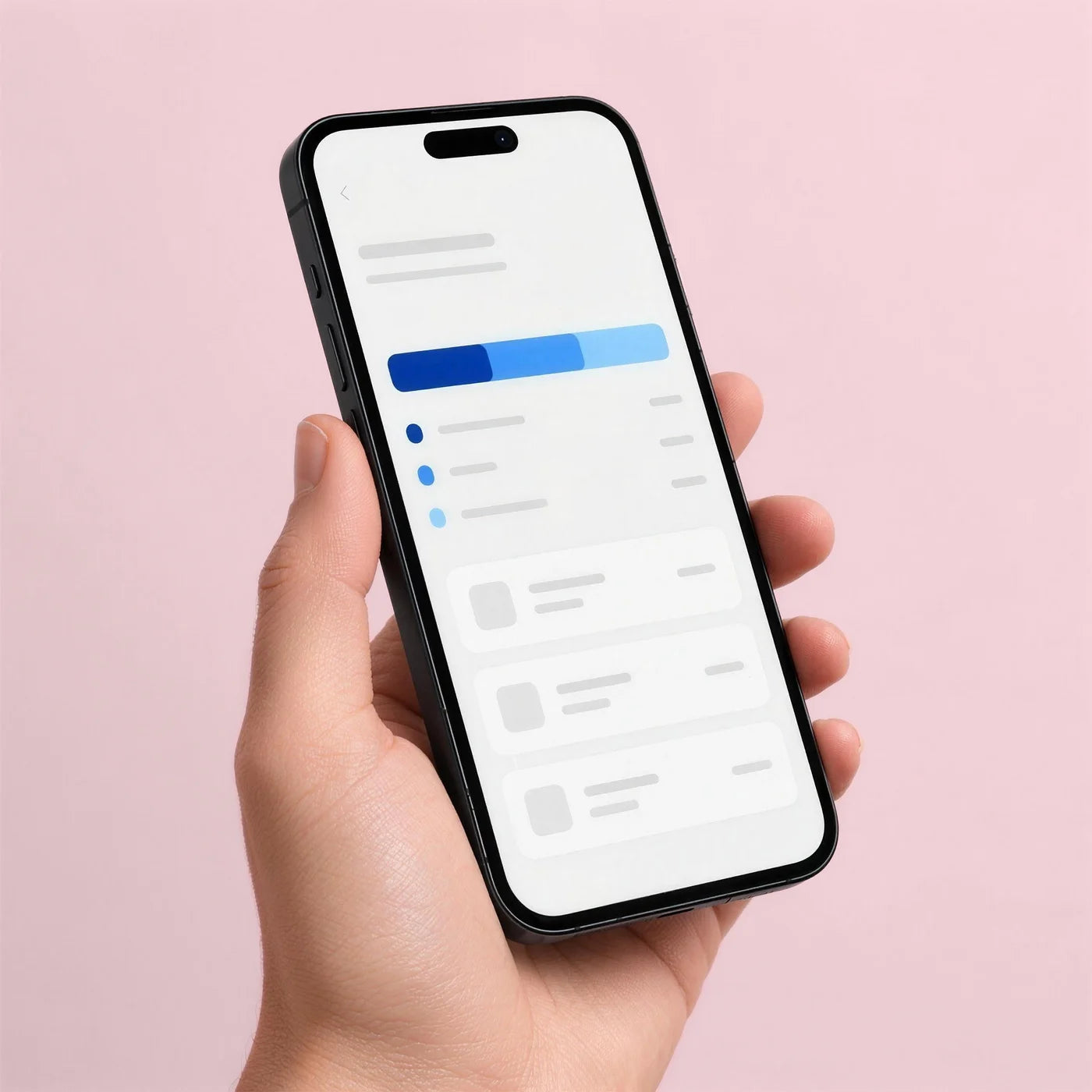 Phone showing an online trade-in quote